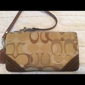 Coach wristlet